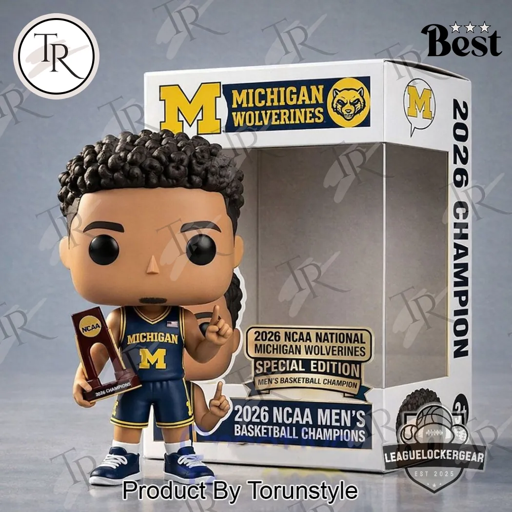 Michigan Wolverines 2026 NCAA Men’s Basketball Champion Special Edition Funko Pop Vinyl Figure Michigan Wolverines 2026 NCAA Men’s Basketball Champion Special Edition Funko Pop Vinyl Figure