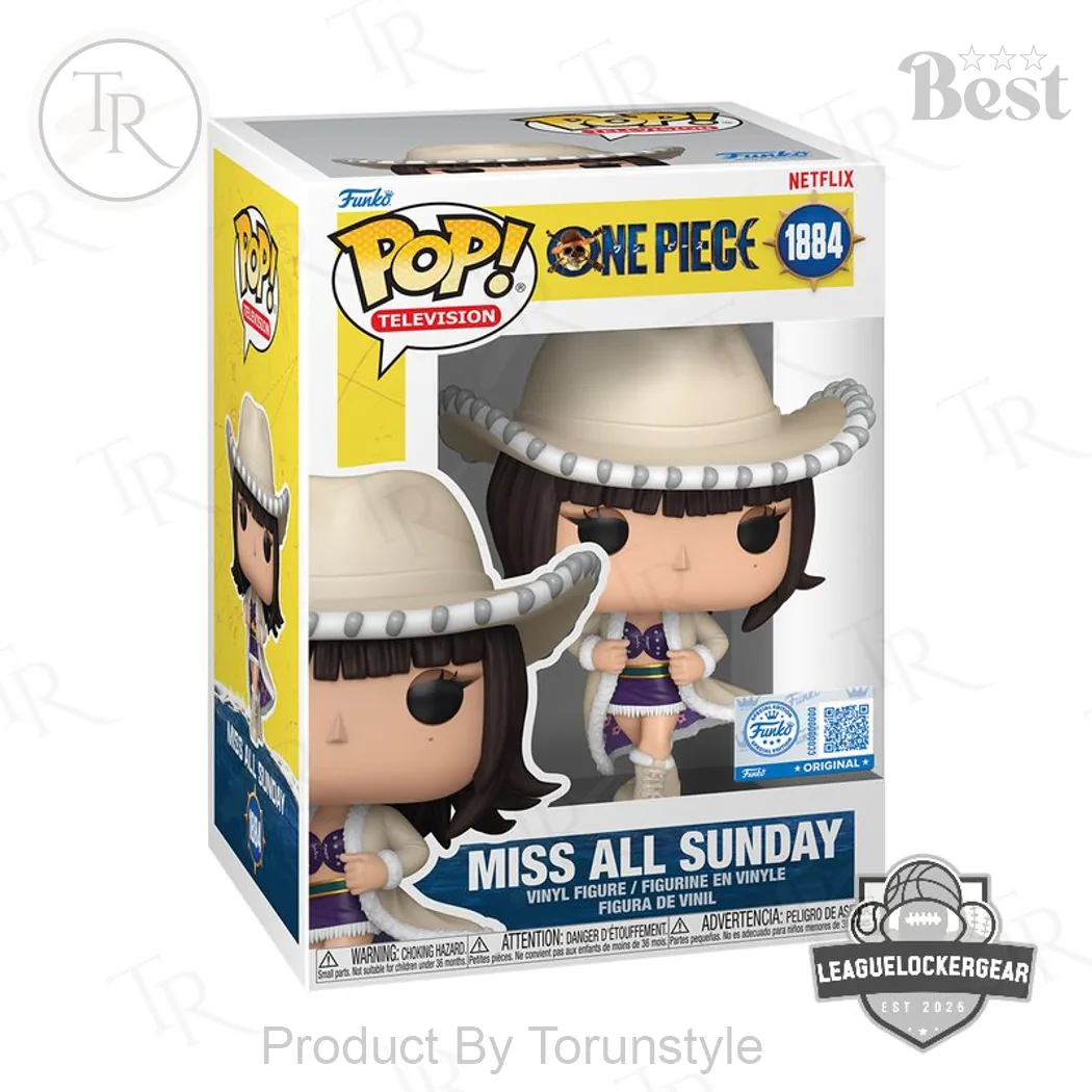 Miss All Sunday One Piece Netflix Television Funko Pop! Vinyl Figure Miss All Sunday One Piece Netflix Television Funko Pop! Vinyl Figure
