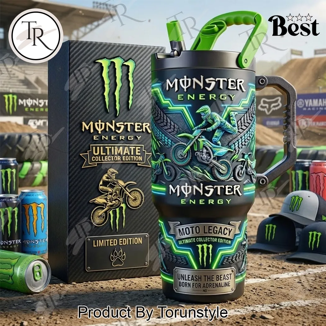 Monster Energy Moto Legacy Ultimate Collector Edition Tumbler Monster Energy Moto Legacy Ultimate Collector Edition Tumbler