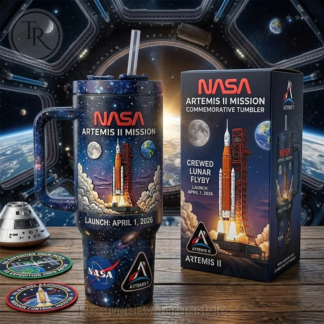 NASA Artemis II Mission Commemorative 2026 Launch Tumbler NASA Artemis II Mission Commemorative 2026 Launch Tumbler