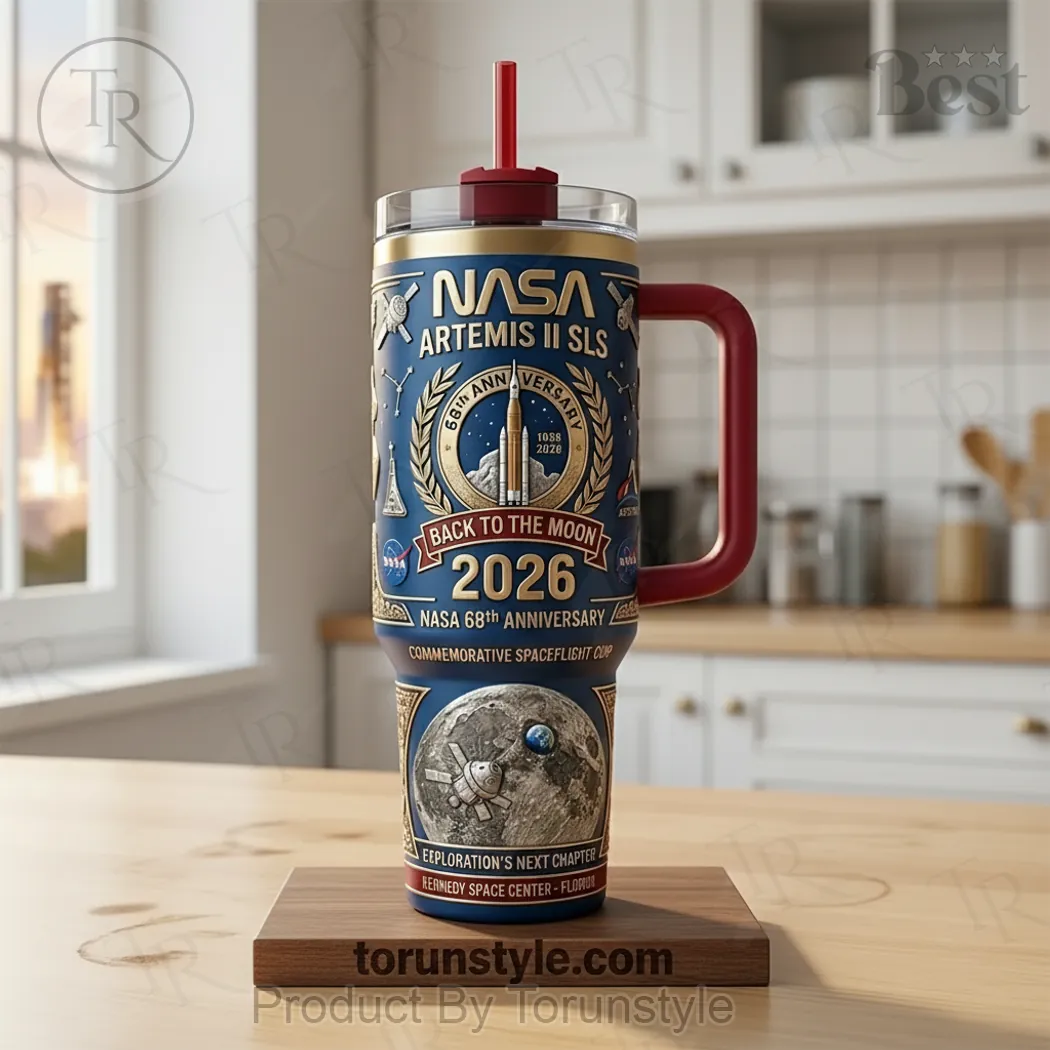 NASA Artemis II SLS 68th Anniversary “Back to the Moon” 2026 Tumbler NASA Artemis II SLS 68th Anniversary “Back to the Moon” 2026 Tumbler