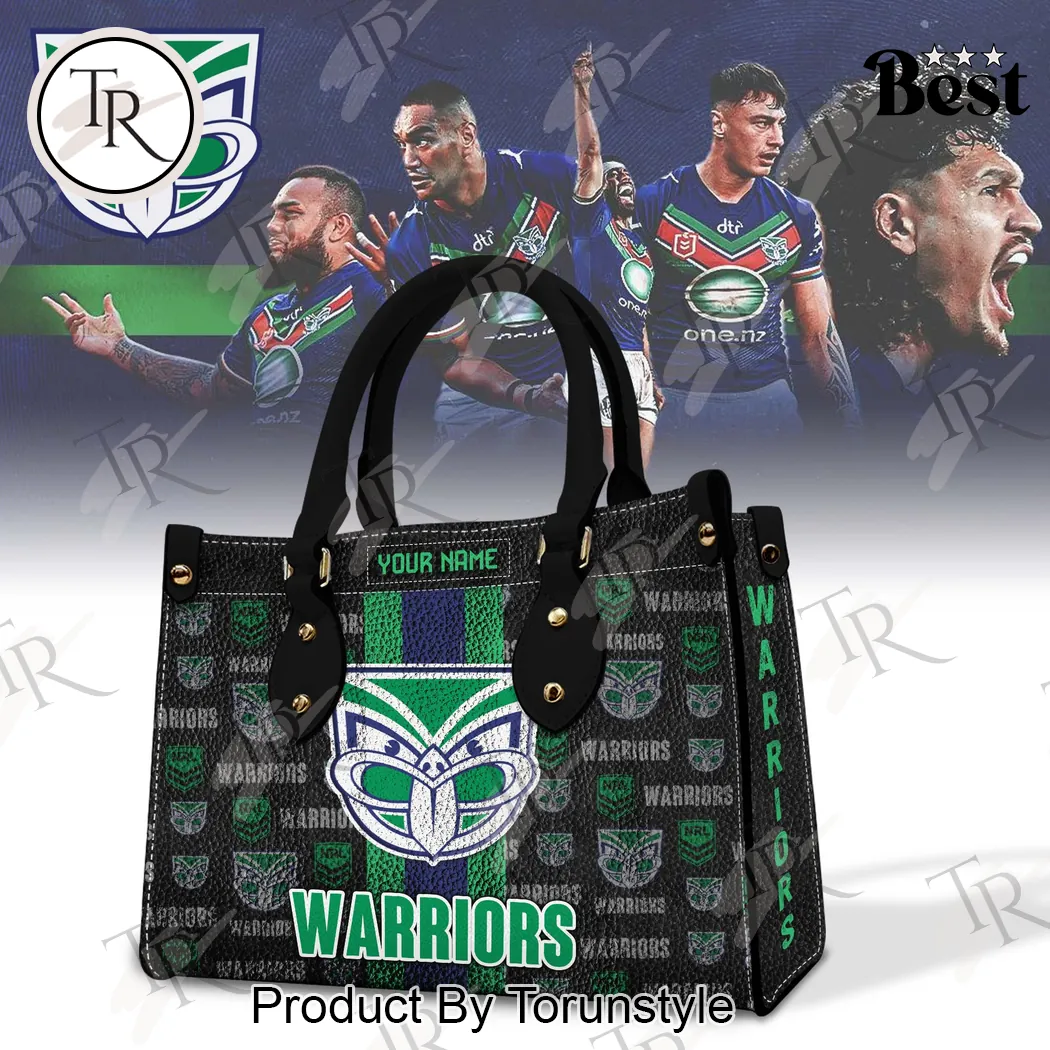 New Zealand Warriors NRL Personalized Limited Edition Handbag New Zealand Warriors NRL Personalized Limited Edition Handbag
