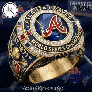 Atlanta Braves World Series Champions Commemorative Fan Ring
