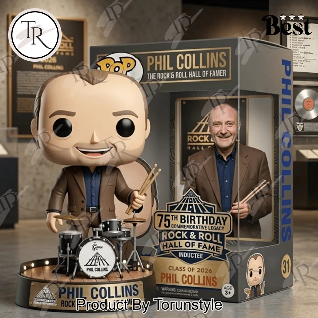 Phil Collins Rock & Roll Hall of Fame 2026 Inductee POP! Vinyl Figure Phil Collins Rock & Roll Hall of Fame 2026 Inductee POP! Vinyl Figure