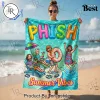 Black Sabbath Summer Vibes Surfing Cartoon Beach Towel