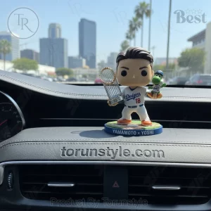 Yoshinobu Yamamoto Los Angeles Dodgers 2025 World Series Champions Pop Figure