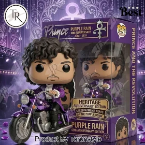 Prince Purple Rain 68th Anniversary Heritage Edition Pop! Ride Figure