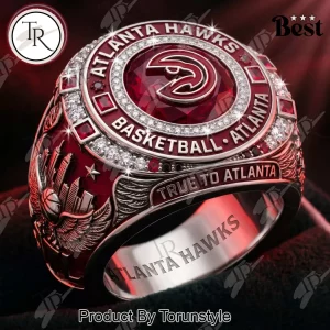 Atlanta Hawks Premium Basketball Fan Ring
