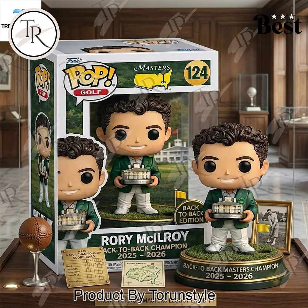 Rory McIlroy Masters Back-to-Back Champion 2025-2026 Funko Pop! Golf Figure Rory McIlroy Masters Back-to-Back Champion 2025-2026 Funko Pop! Golf Figure
