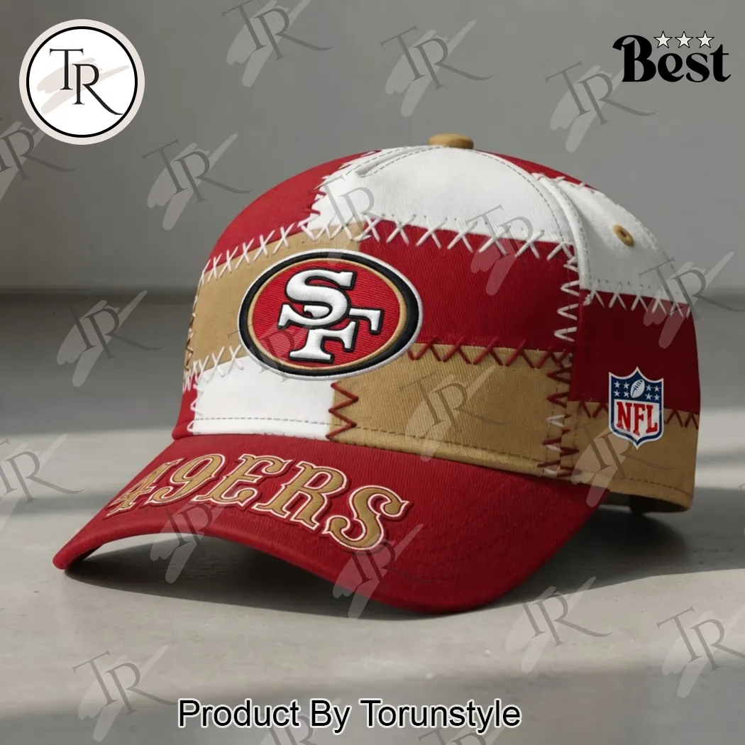 San Francisco 49ers Premium Patchwork NFL Snapback Cap San Francisco 49ers Premium Patchwork NFL Snapback Cap