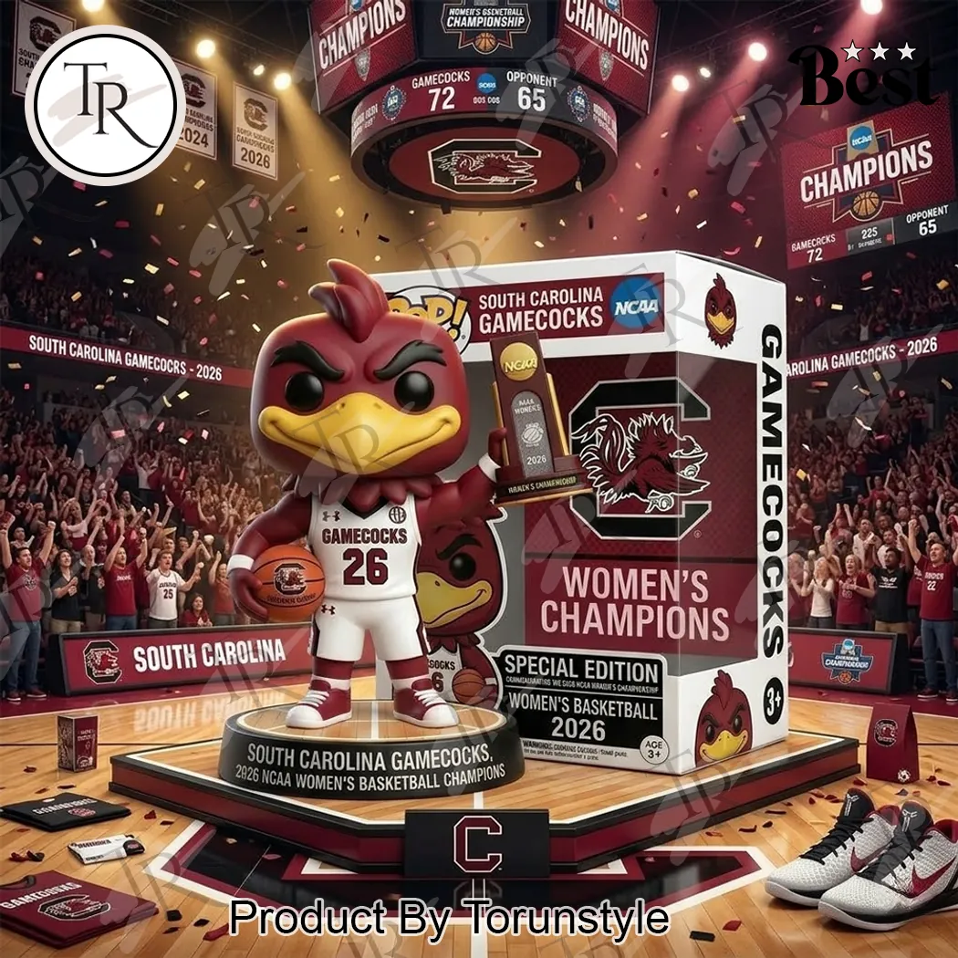 South Carolina Gamecocks 2026 NCAA Women’s Basketball Champions Special Edition Pop Figure South Carolina Gamecocks 2026 NCAA Women’s Basketball Champions Special Edition Pop Figure