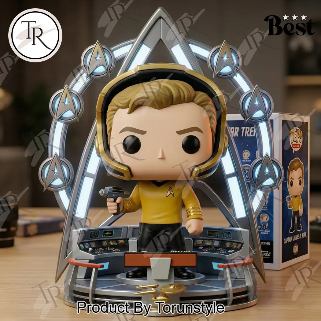 Star Trek Captain James T. Kirk Funko Pop! Collectible Vinyl Figure Star Trek Captain James T. Kirk Funko Pop! Collectible Vinyl Figure