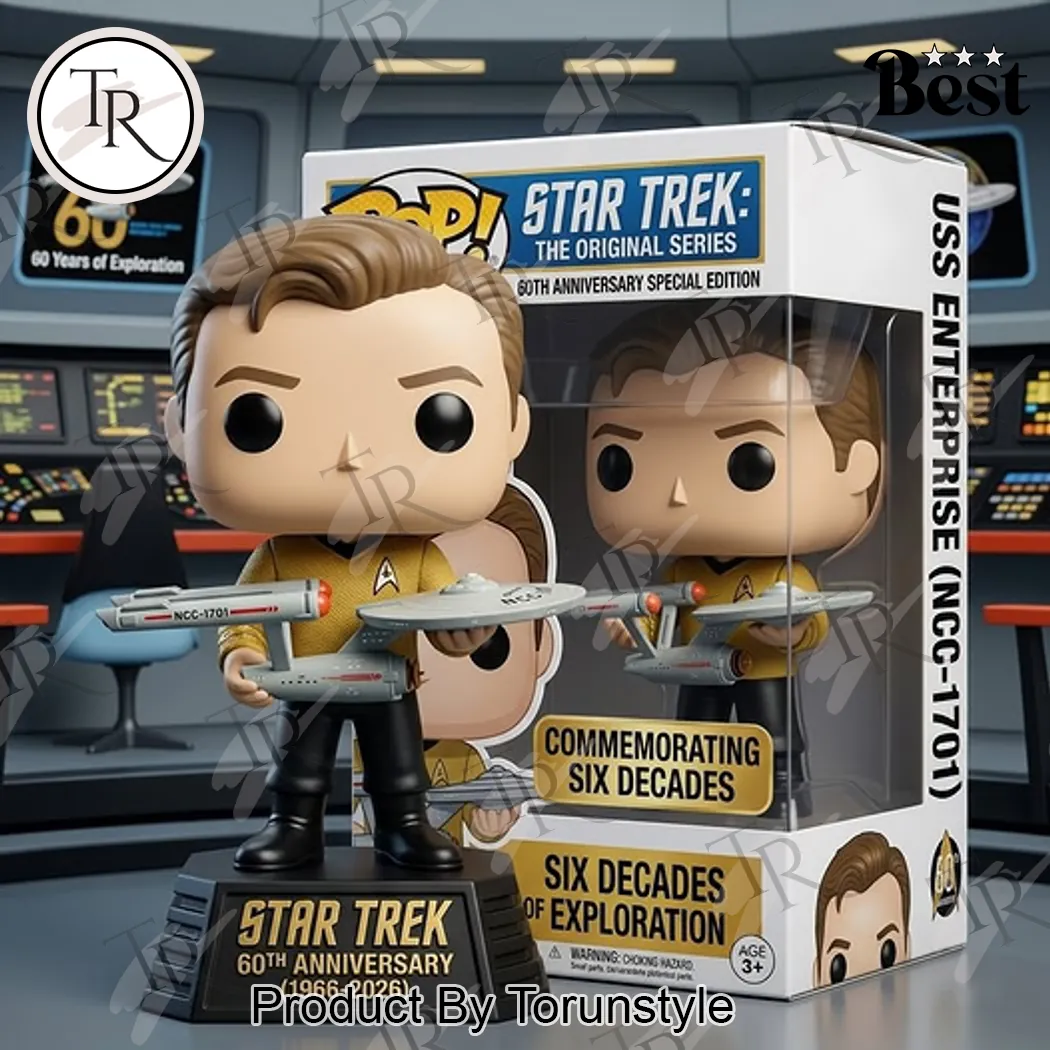 Star Trek Captain Kirk 60th Anniversary Funko Pop! Vinyl Figure Star Trek Captain Kirk 60th Anniversary Funko Pop! Vinyl Figure