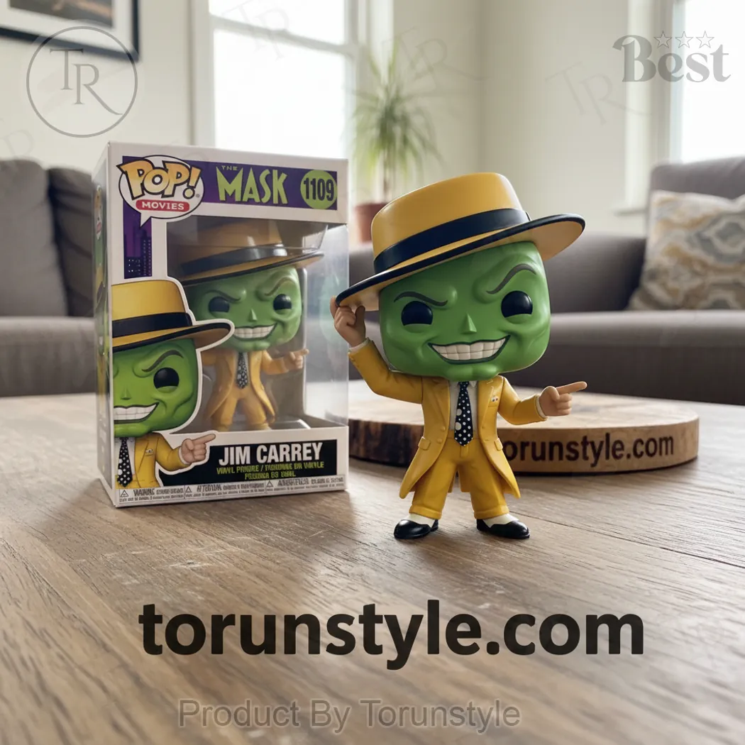 The Mask Jim Carrey Pop! Movies 1109 Collectible Vinyl Figure The Mask Jim Carrey Pop! Movies 1109 Collectible Vinyl Figure