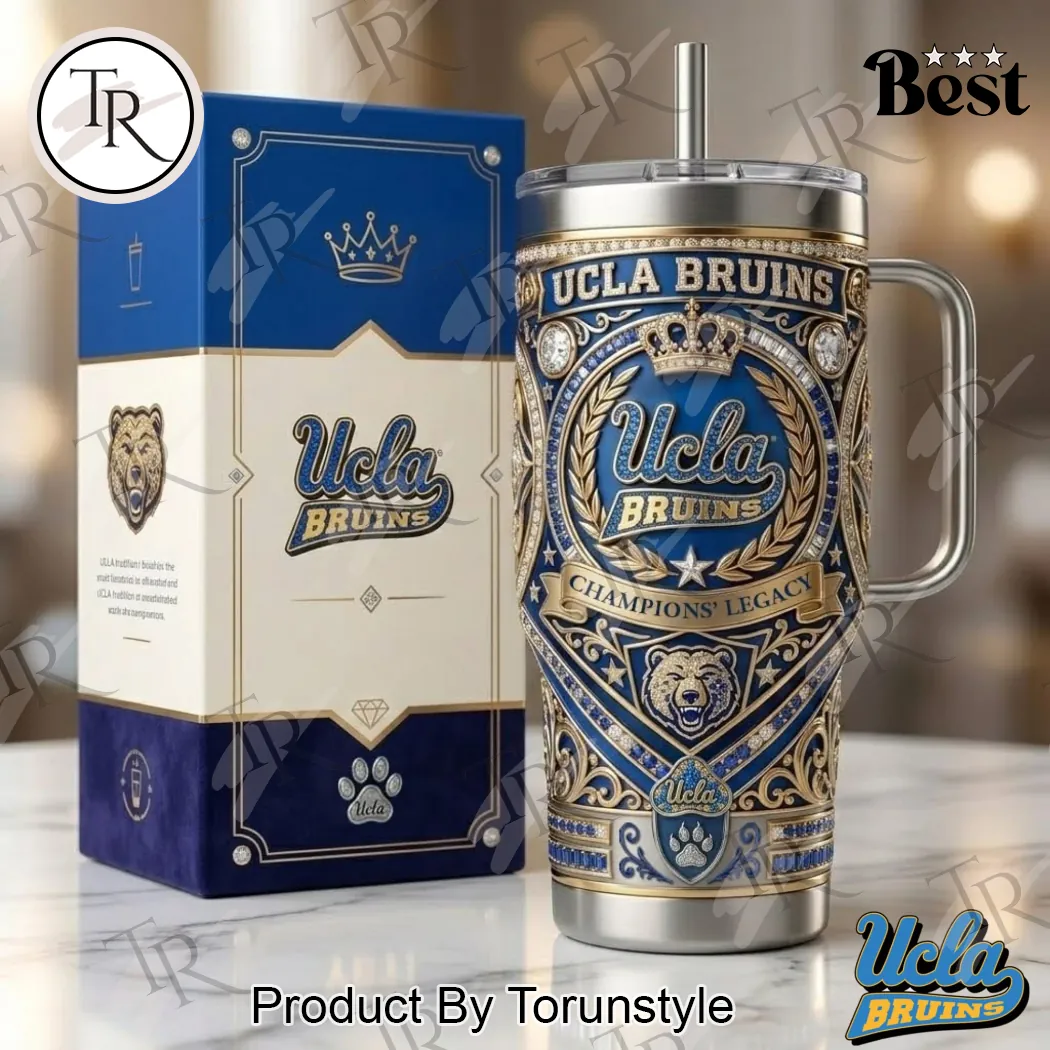 UCLA Bruins Champions’ Legacy Luxury Diamond Handled Tumbler