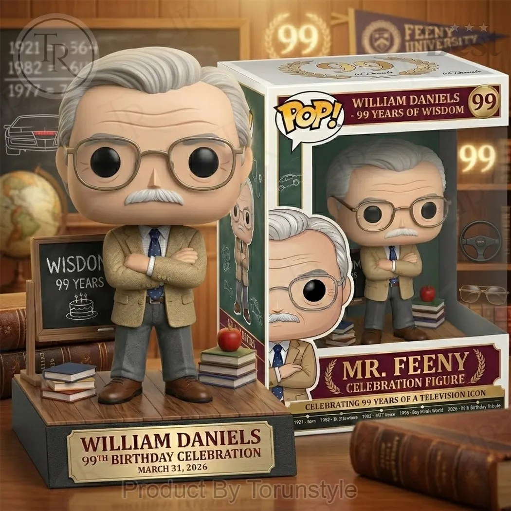 William Daniels 99th Birthday Mr Feeny Celebration Pop Figure William Daniels 99th Birthday Mr Feeny Celebration Pop Figure