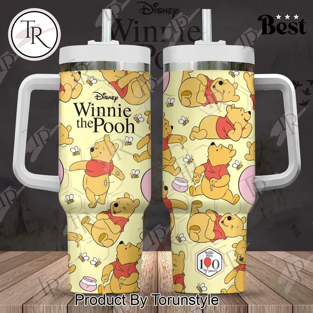 Winnie the Pooh 100 Years Commemorative Honeycomb Insulated Tumbler Winnie the Pooh 100 Years Commemorative Honeycomb Insulated Tumbler