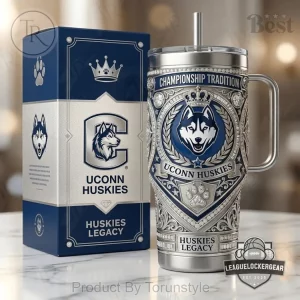 UConn Huskies Championship Tradition Premium Insulated Tumbler