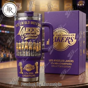 Los Angeles Lakers 17x NBA Champions Collector’s Edition Handle Tumbler