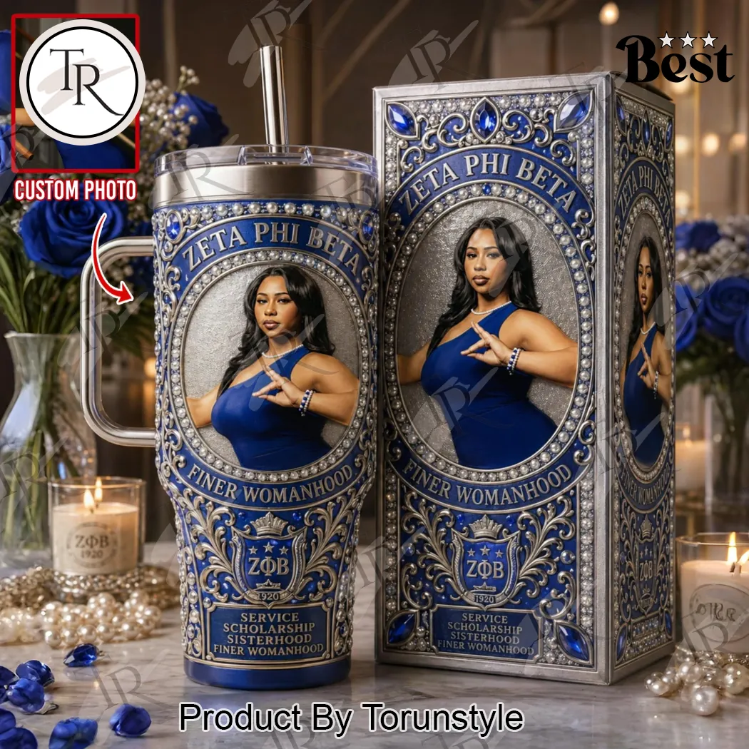 Zeta Phi Beta Personalized Custom Photo Embellished Tumbler Zeta Phi Beta Personalized Custom Photo Embellished Tumbler