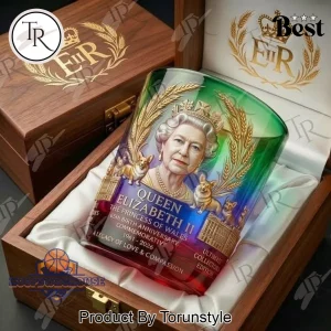 Queen Elizabeth II Princess of Wales 65th Birth Anniversary Ultimate Collectors Whiskey Glass