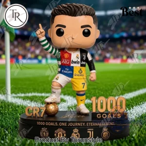 Cristiano Ronaldo CR7 1000 Goals Eternal Legend Collector Edition Collectible Funko Pop