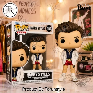 Harry Styles Funko Pop Rocks Number 451 Love On Tour Edition Vinyl Figure