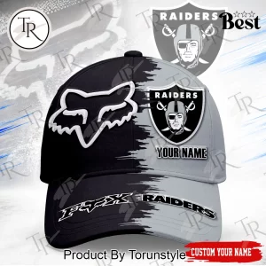 Las Vegas Raiders NFL Fox Racing Custom Personalized Baseball Cap
