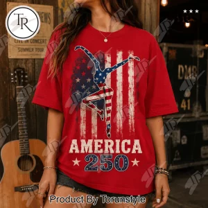 Dave Matthews Band America 250 Years of Freedom Patriotic Double Sided Graphic T-Shirt