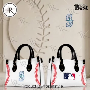 Seattle Mariners Baseball Stitch Women’s Fan Handbag