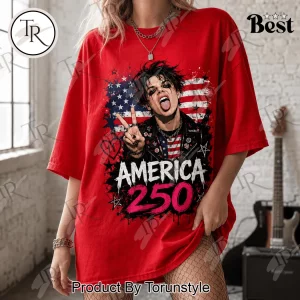 Yungblud America 250 Years Of Freedom Punk Rock Graphic T-Shirt