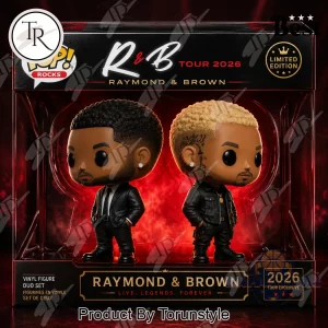 Usher Raymond and Chris Brown R&B Tour 2026 Limited Edition Collectible Funko Pop Duo Set