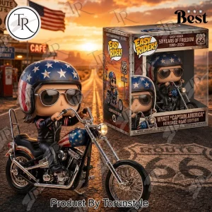 Easy Rider Wyatt Captain America 57th Anniversary Chopper Funko Pop Easy Rider Wyatt Captain America 57th Anniversary Chopper Funko Pop