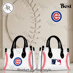 MLB Baseball Fan White Stitch UBS Design Handbag