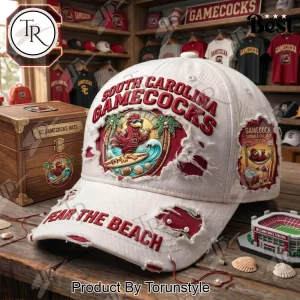 South Carolina Gamecocks Distressed Summer Tailgate Edition Embroidered Baseball Cap