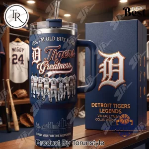 Detroit Tigers Legends Vintage Tribute Collector’s Edition Insulated Tumbler