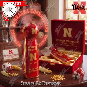 Nebraska Cornhuskers Official Commemorative LED Display Hand Fan