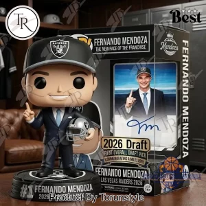 Fernando Mendoza Las Vegas Raiders 2026 NFL Draft #1 Overall Pick Commemorative Funko Pop