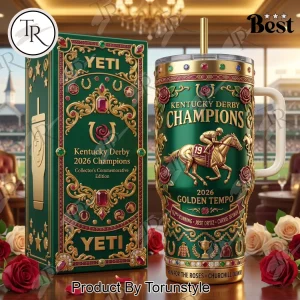 YETI Kentucky Derby 2026 Champions Collector’s Edition Handled Tumbler