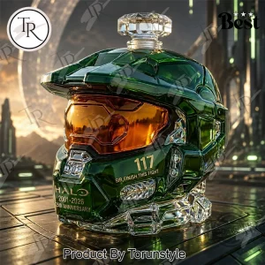 Halo Master Chief 25th Anniversary 2001-2026 Collector’s Edition Whiskey Decanter