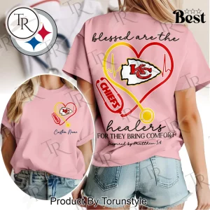 Kansas City Chiefs NFL Nurse Heart Personalized T-Shirt