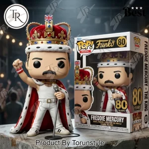 Freddie Mercury Funko Pop! “The King” 80th Anniversary Vinyl Figure