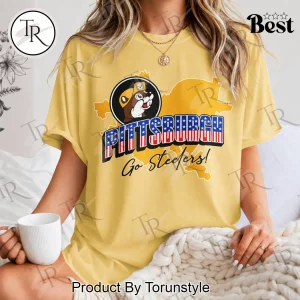 Pittsburgh Steelers Buc-ees Patriotic USA Flag Game Day Unisex T-Shirt