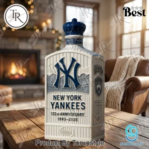 New York Yankees 122nd Anniversary Collector’s Edition Whiskey Bottle