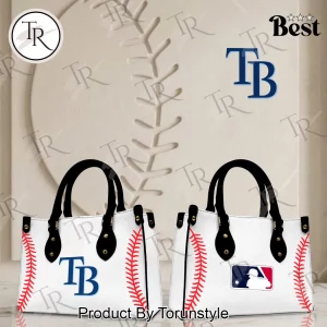 Tampa Bay Rays Baseball Stitch Fan Handbag