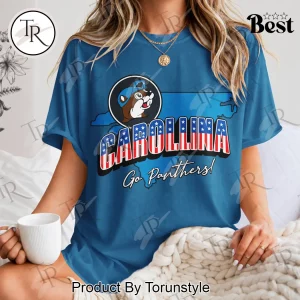 Carolina Panthers Buc-ees Patriotic USA Flag Game Day Unisex T-Shirt
