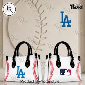 Los Angeles Dodgers MLB Baseball Stitch Fan Handbag