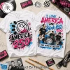David Bowie America 250 Years Of Freedom Patriotic Retro Graphic T-Shirt David Bowie America 250 Years Of Freedom Patriotic Retro Graphic T-Shirt