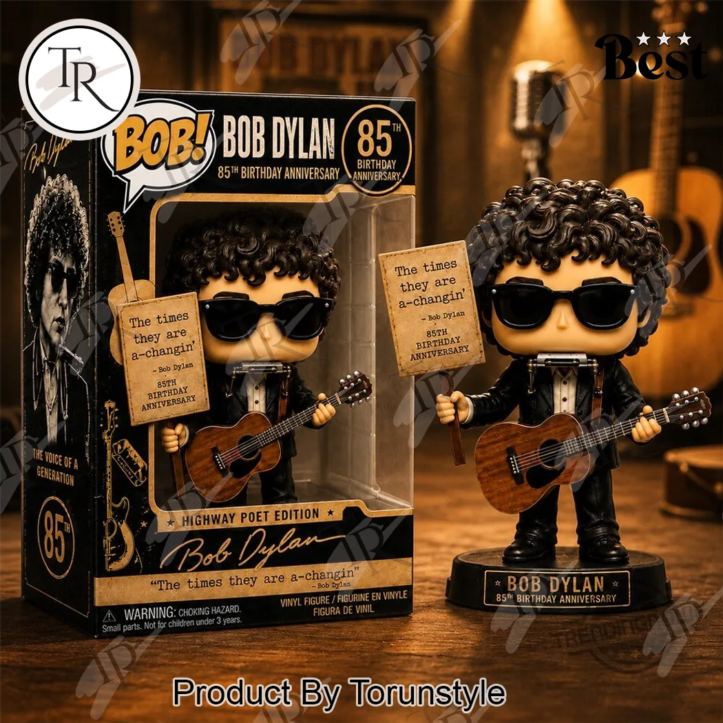 Bob Dylan 85th Birthday Anniversary Highway Poet Edition Collectible Funko Pop Bob Dylan 85th Birthday Anniversary Highway Poet Edition Collectible Funko Pop