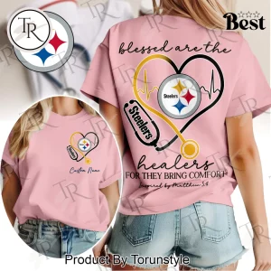 Pittsburgh Steelers Nurse Life Personalized Pink T-Shirt